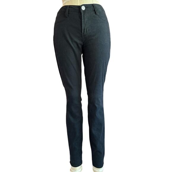 Womens Jegging Size 5 Black High Rise Soft Goth Business Casual Everyday Wear - Picture 1 of 6